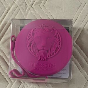 Versace Vibrant Pink Round Case